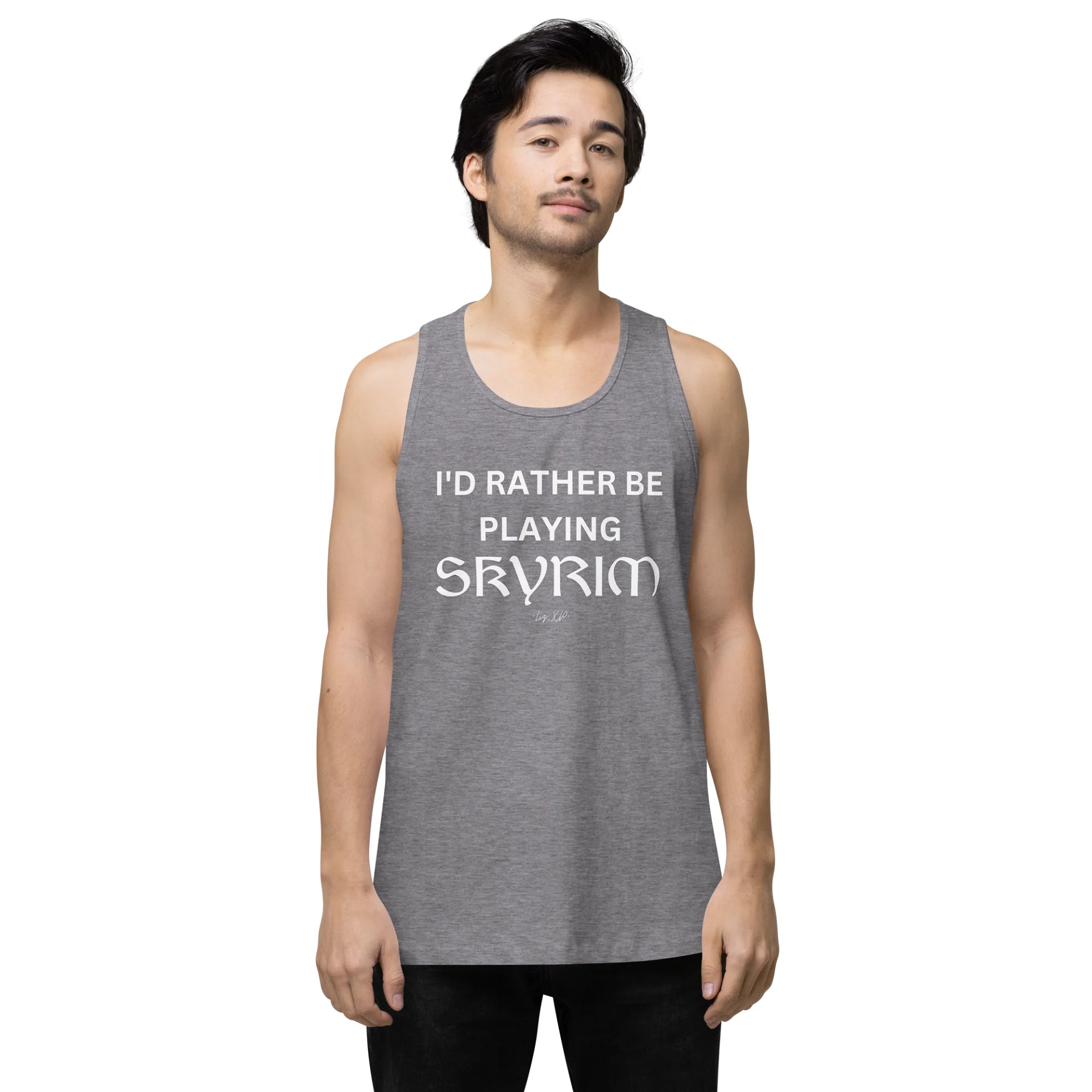 LizXP I'd Rather Be Playing Skyrim Tank product image (9)