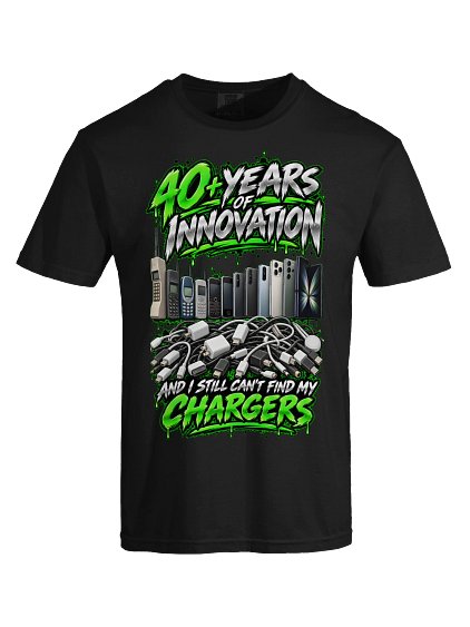 Where is My Charger?? official Monster Review merchandise