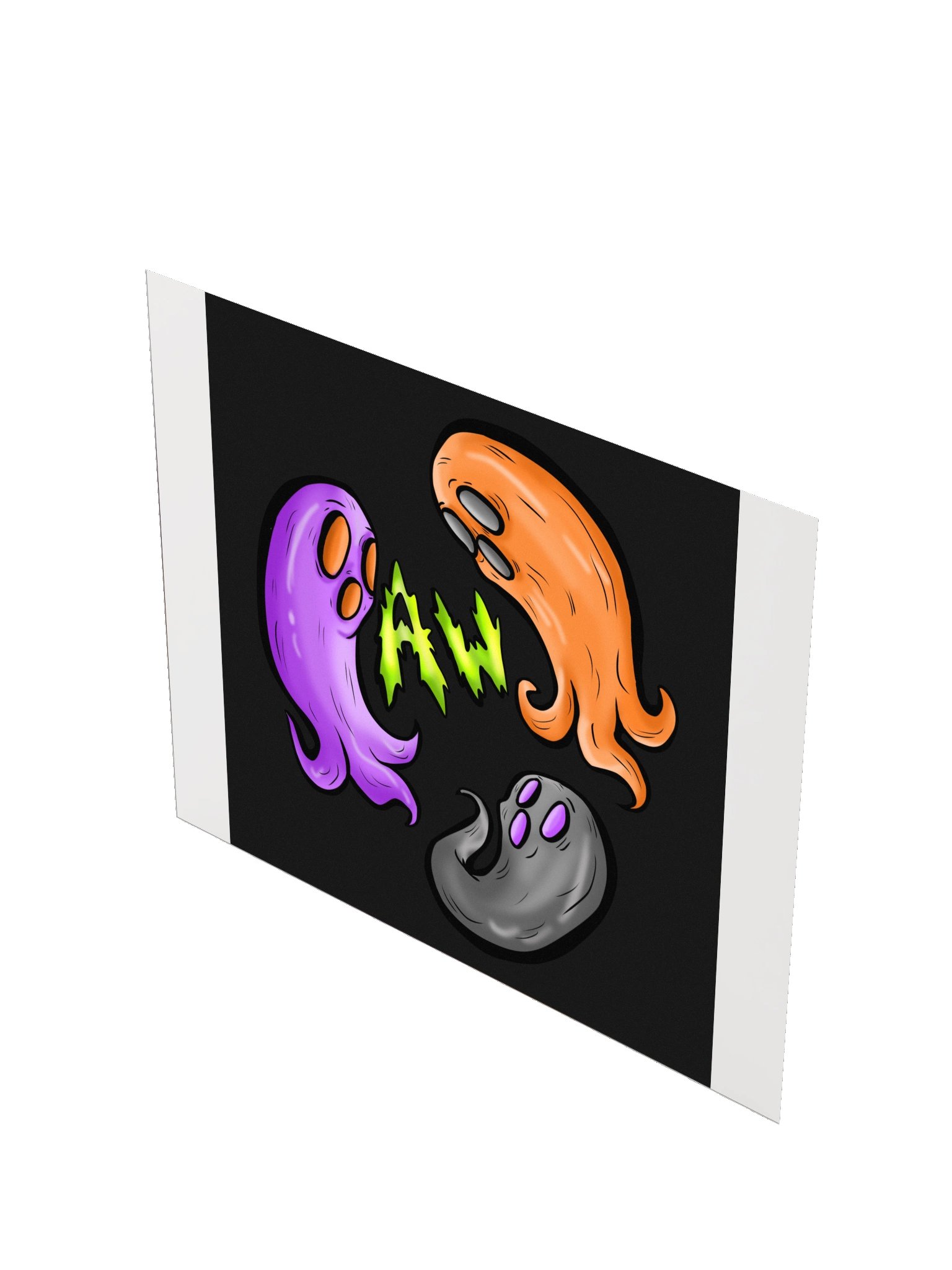 Arcade Warrior Ghost Poster Halloween 2026 product image (7)