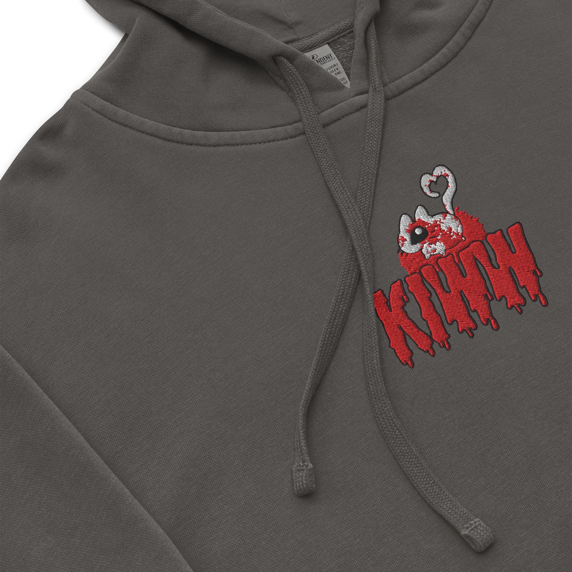 “kiww” embroidered design hoodie product image (4)