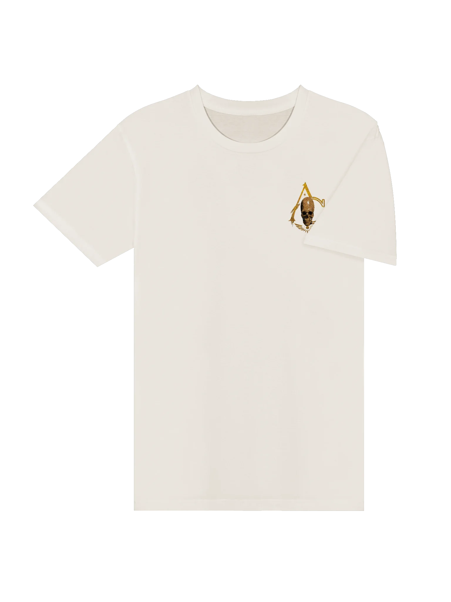 Aliencarvings.com Bone Club Embroidered Premium T-Shirt (Bone Color) product image (4)