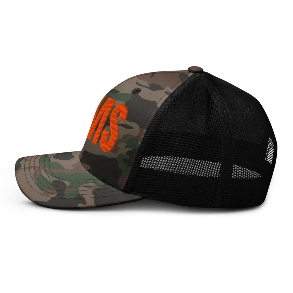 DRMS CAMO TRUCKER HAT product image (3)
