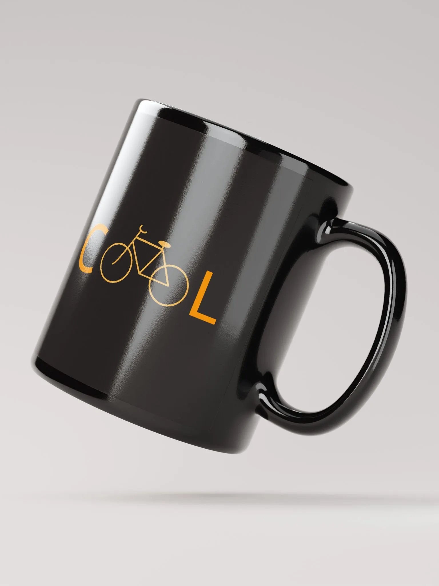 Cycling is Cool Black Mug product image (2)