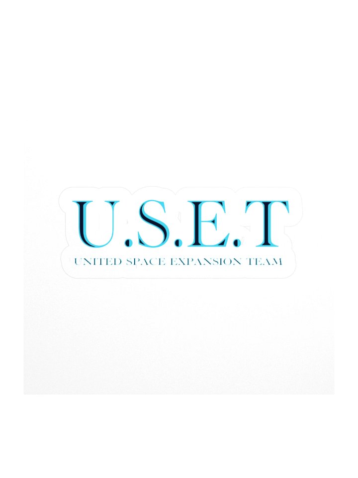 USET Founder Issue Logo Sticker product image (3)