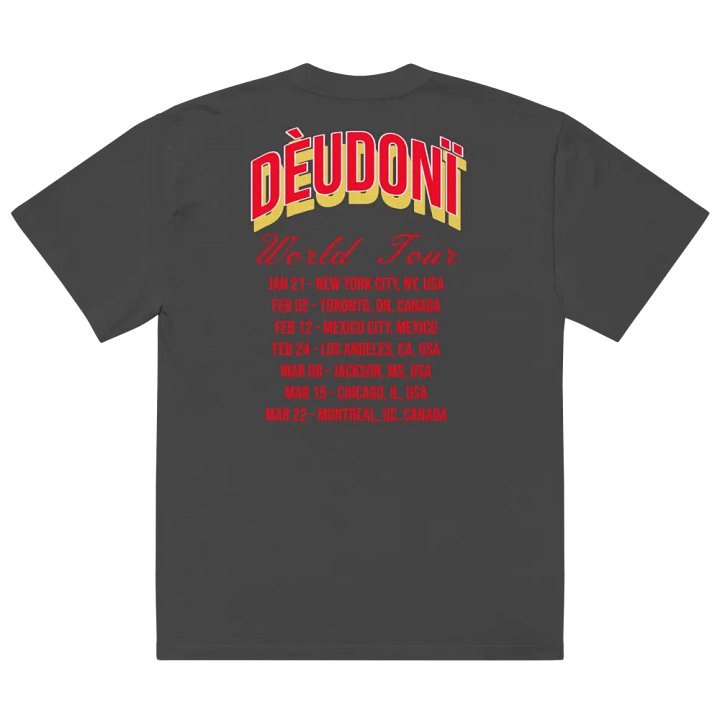 Dèudonï World Tour Tee product image (2)