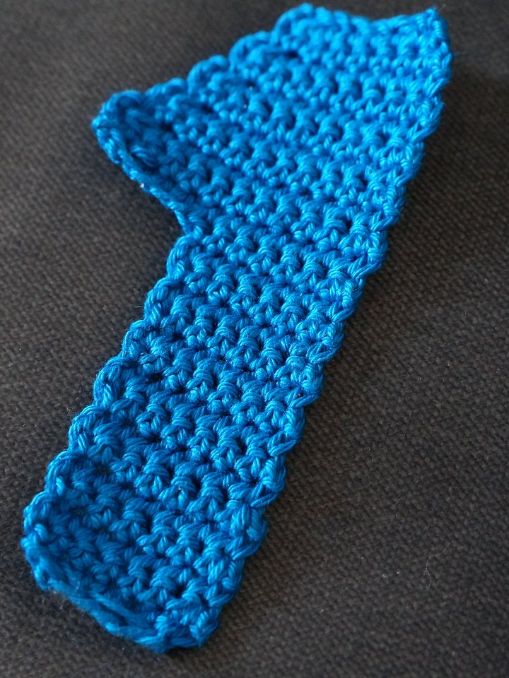 Number one 1 crochet pattern product image (1)