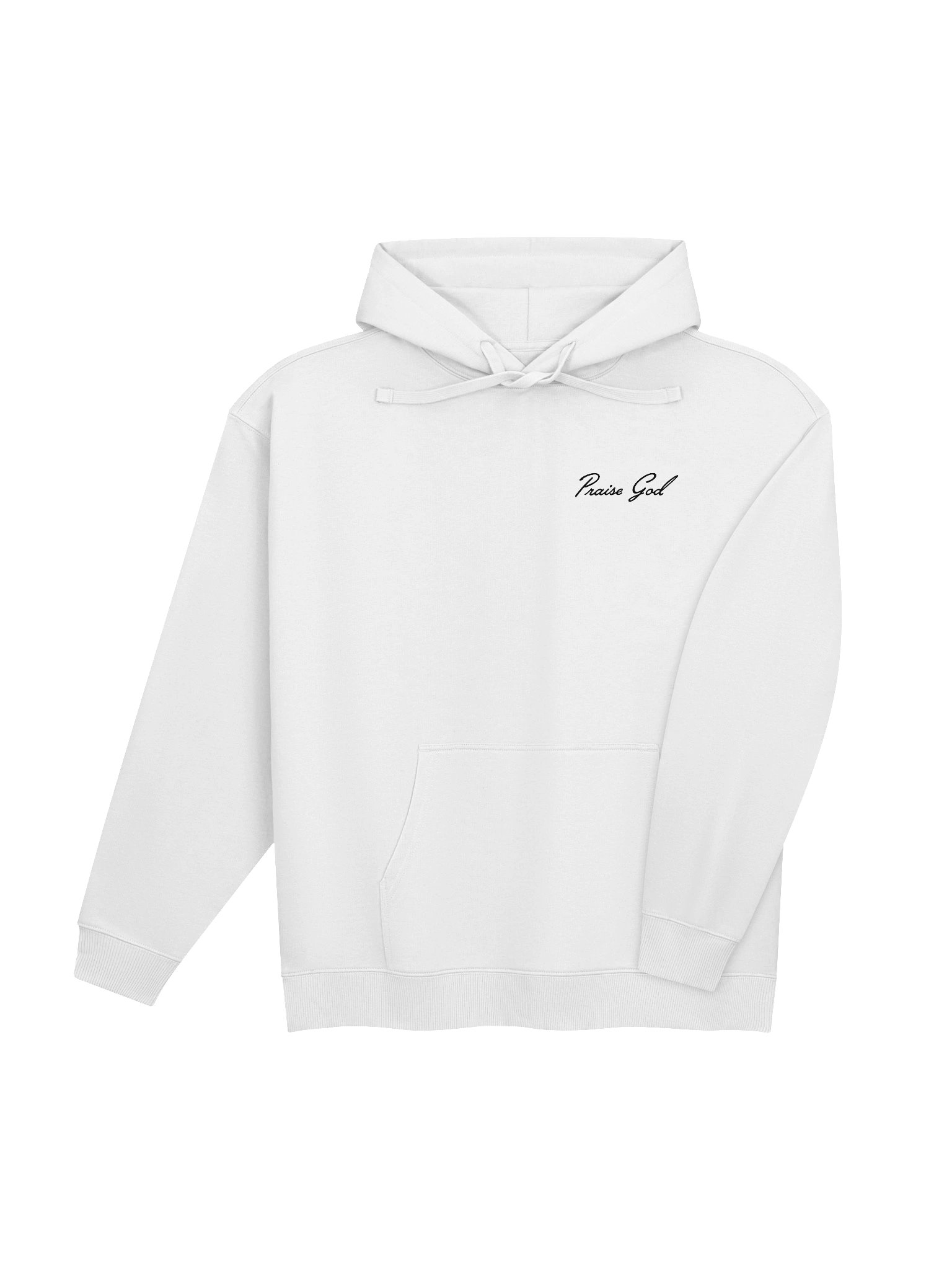 PRAISE GOD RELAXED HOODIE - WHITE product image (4)
