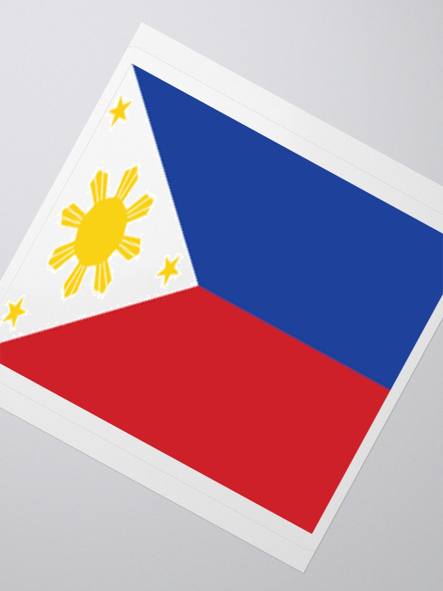 Exclusive Philippine Flag Kiss-Cut Stickers - High-Quality Vinyl, Multiple Sizes product image (5)