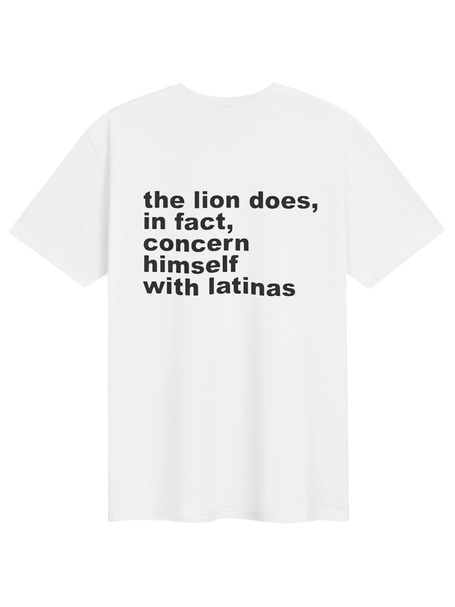 The Lion Does, In Fact, Concern Himself With Latinas product image (1)