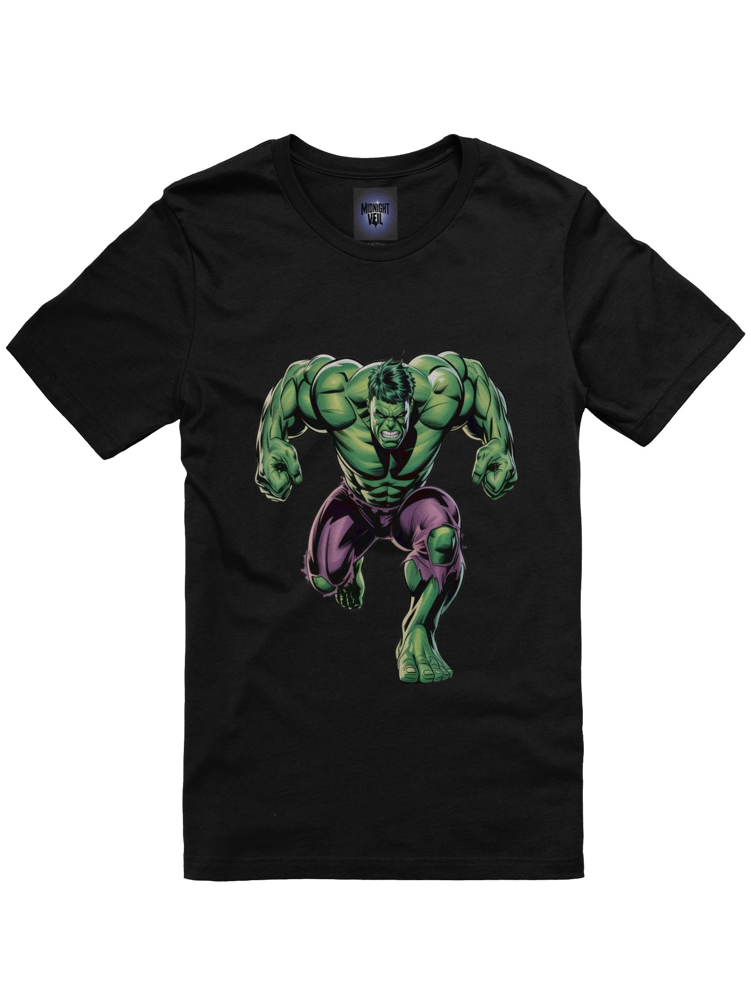 Feral Surge: Hulk Crouched Fury T-Shirt product image (3)