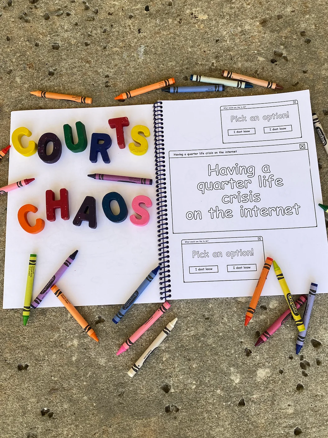 The Chaotic Coloring Book (Mystery Coloring Book) product image (1)