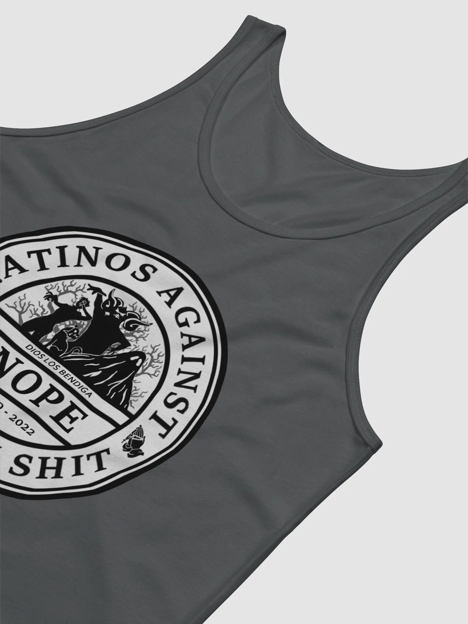 LatinosAgainstSpookyShit Tank Top product image (6)
