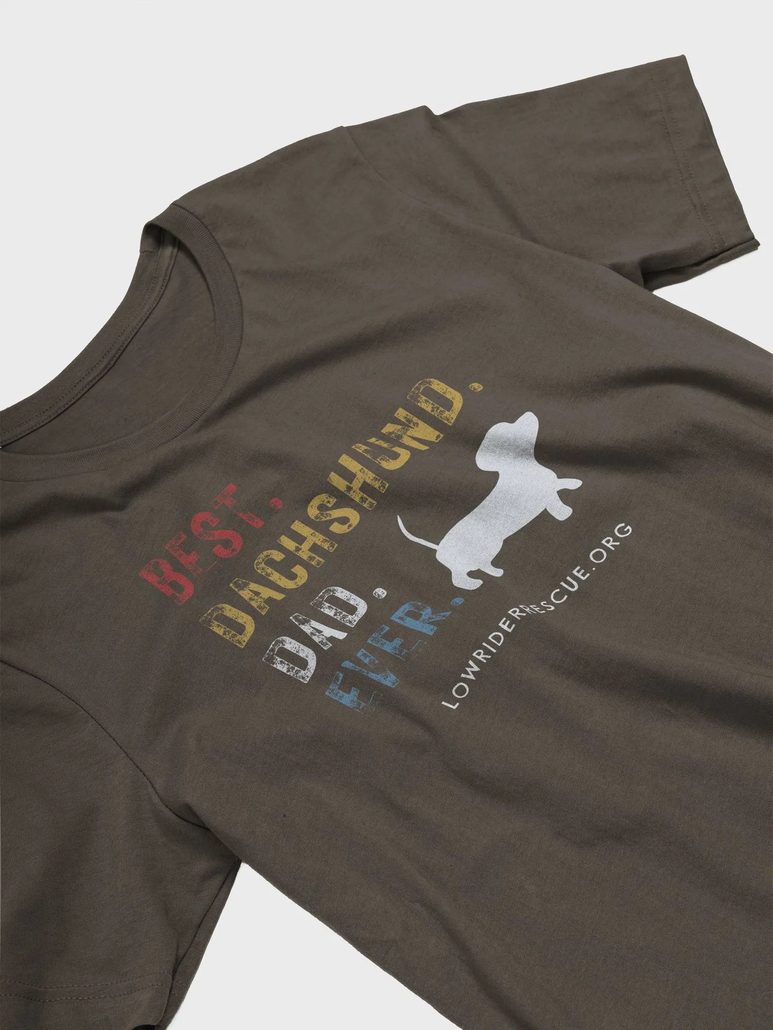 Best Dachshund Dad Ever Low Rider Dachshund Rescue product image (3)