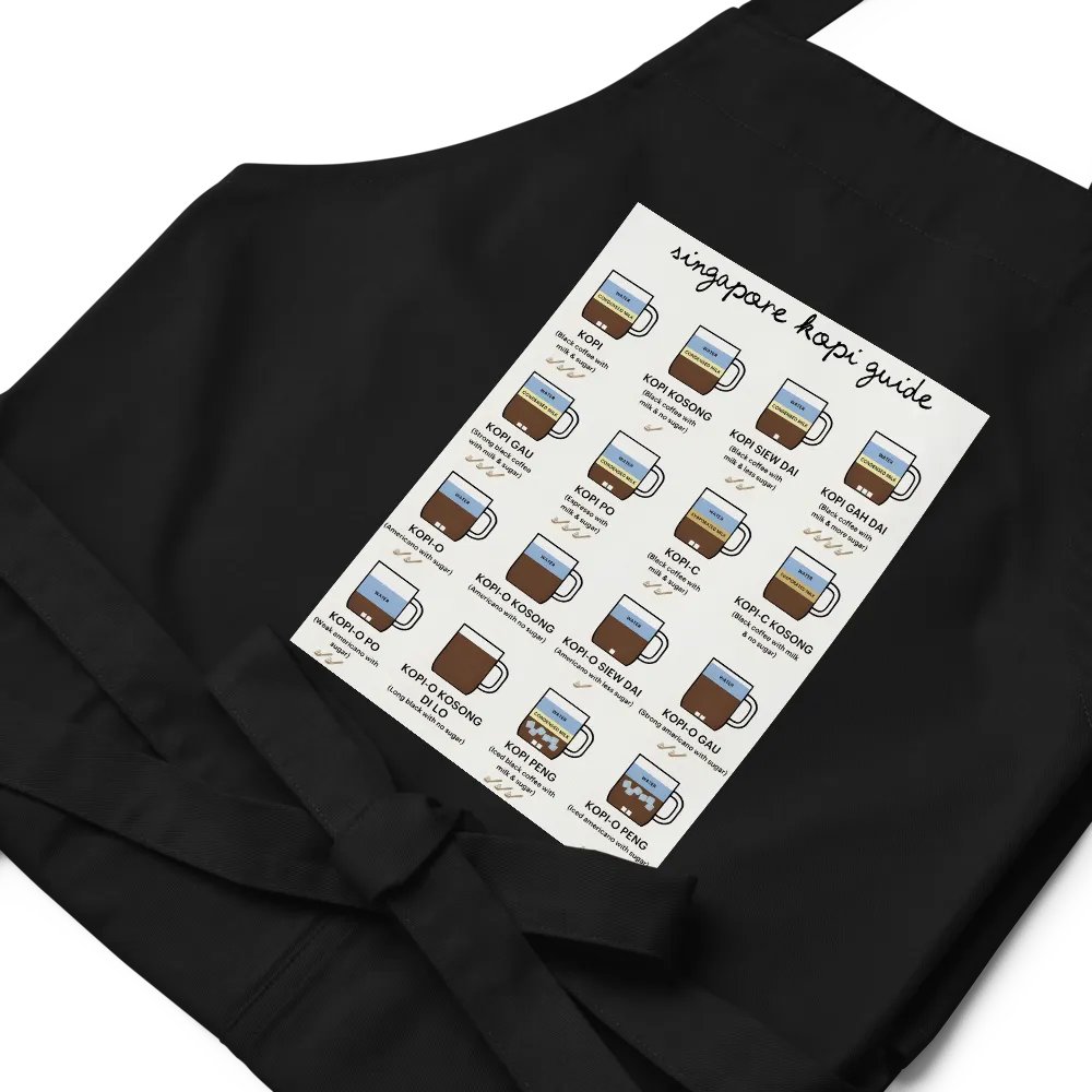 Singapore Coffee Guide Apron product image (7)