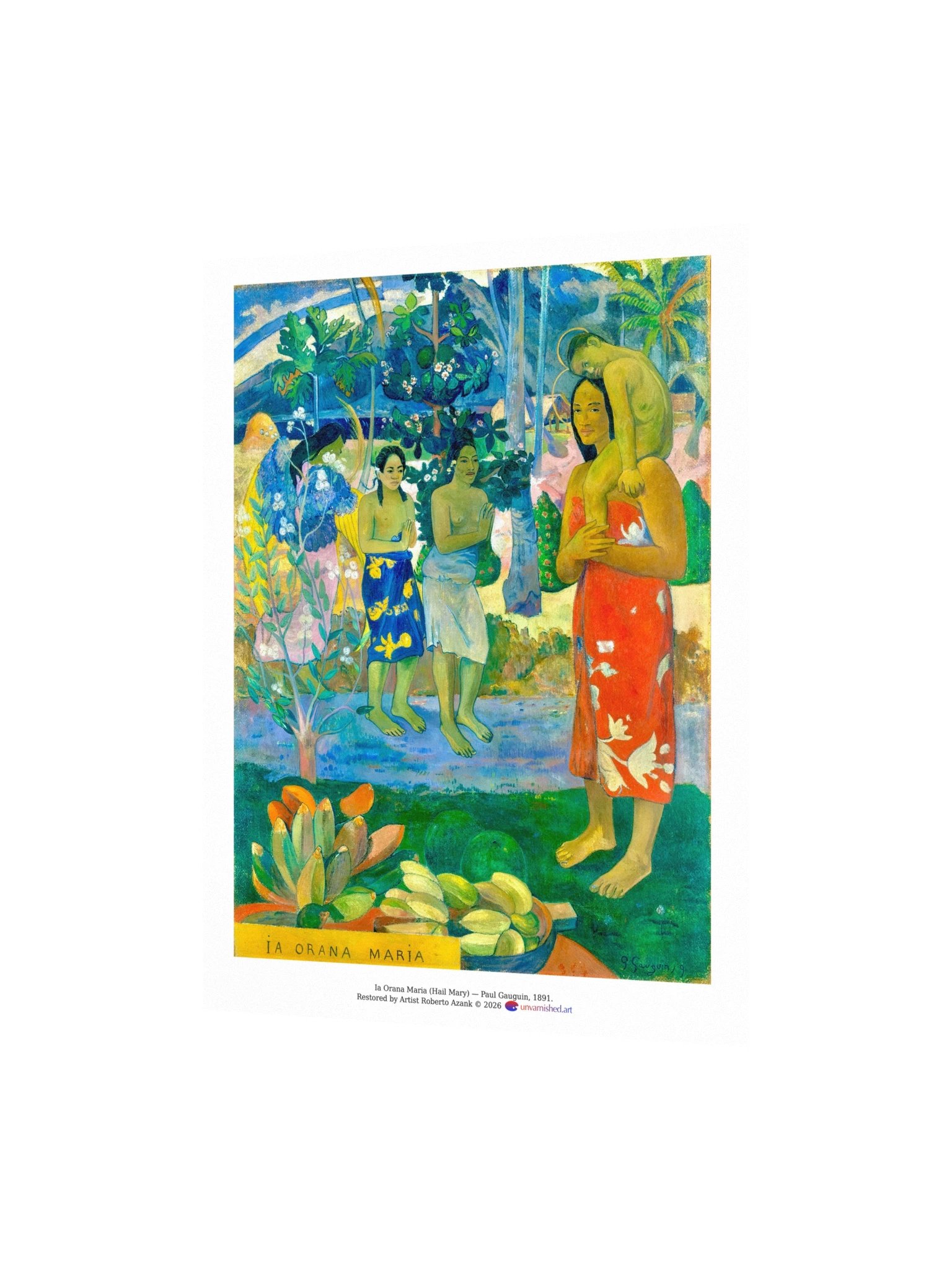 Ia Orana Maria (Hail Mary) — Medium Poster product image (2)