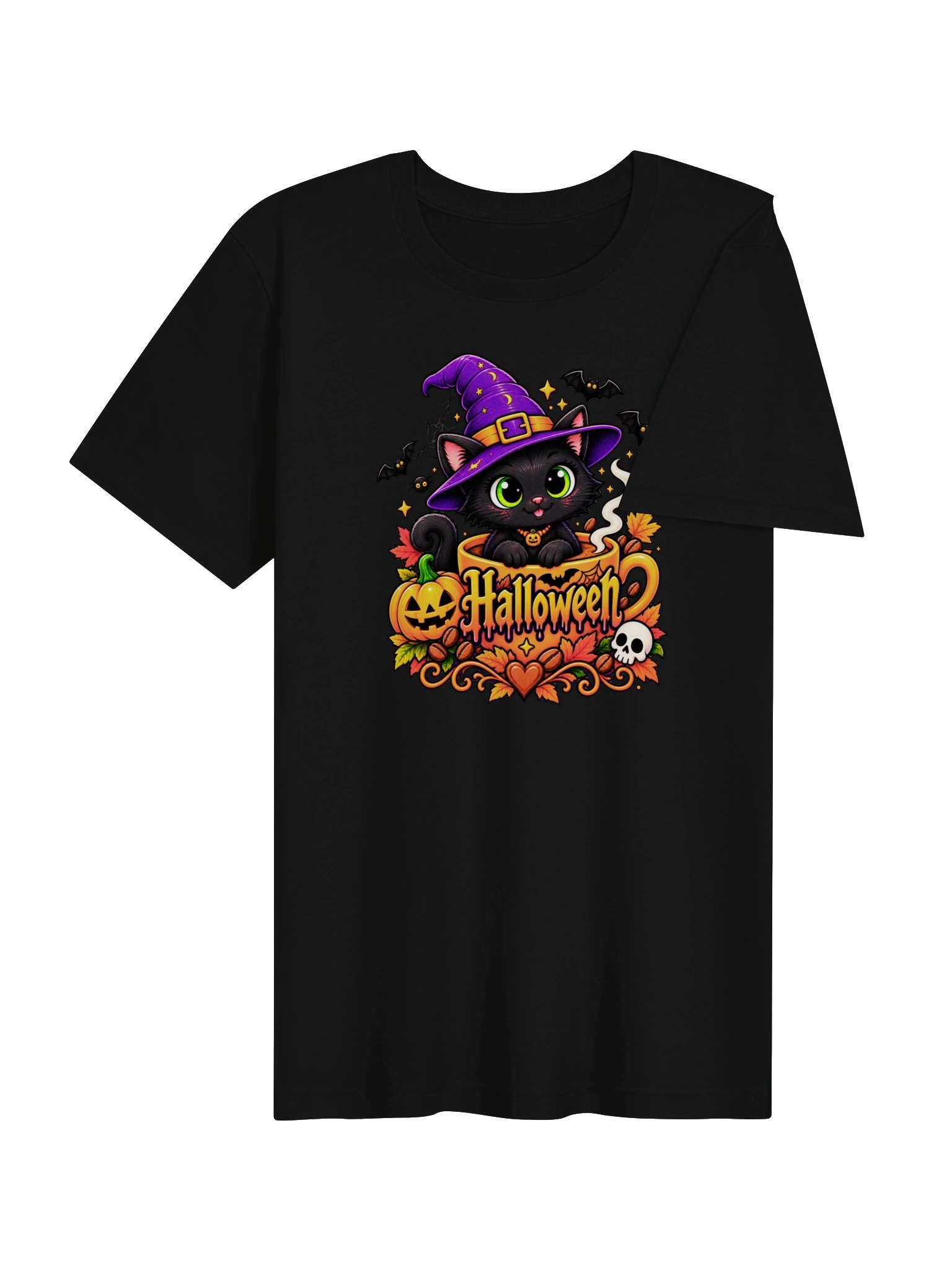 Halloween Black Cat Witch – Spooky Coffee product image (27)