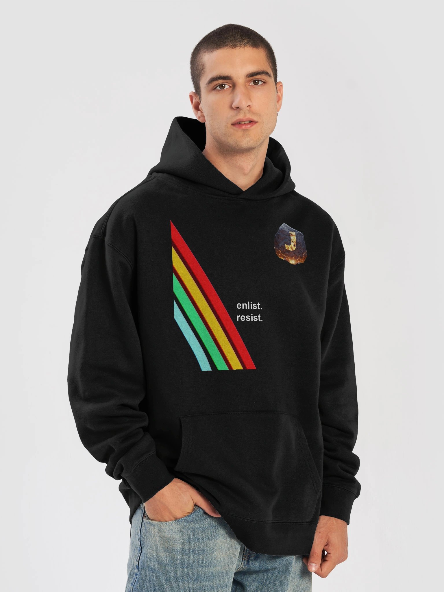 enlist. resist. sweatshirt. product image (7)