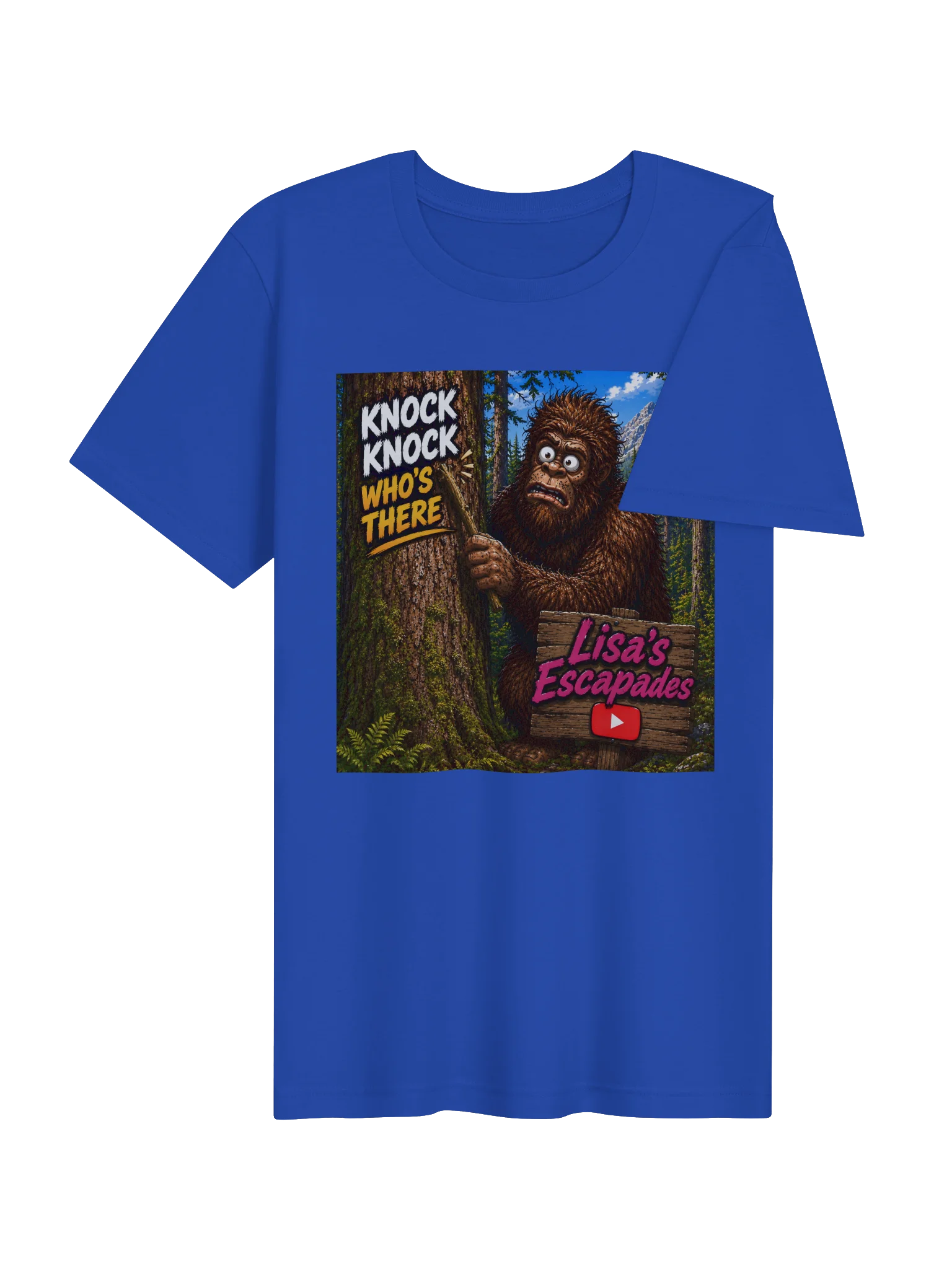 Trending Bigfoot Knock Knock Adventure Tee product image (4)