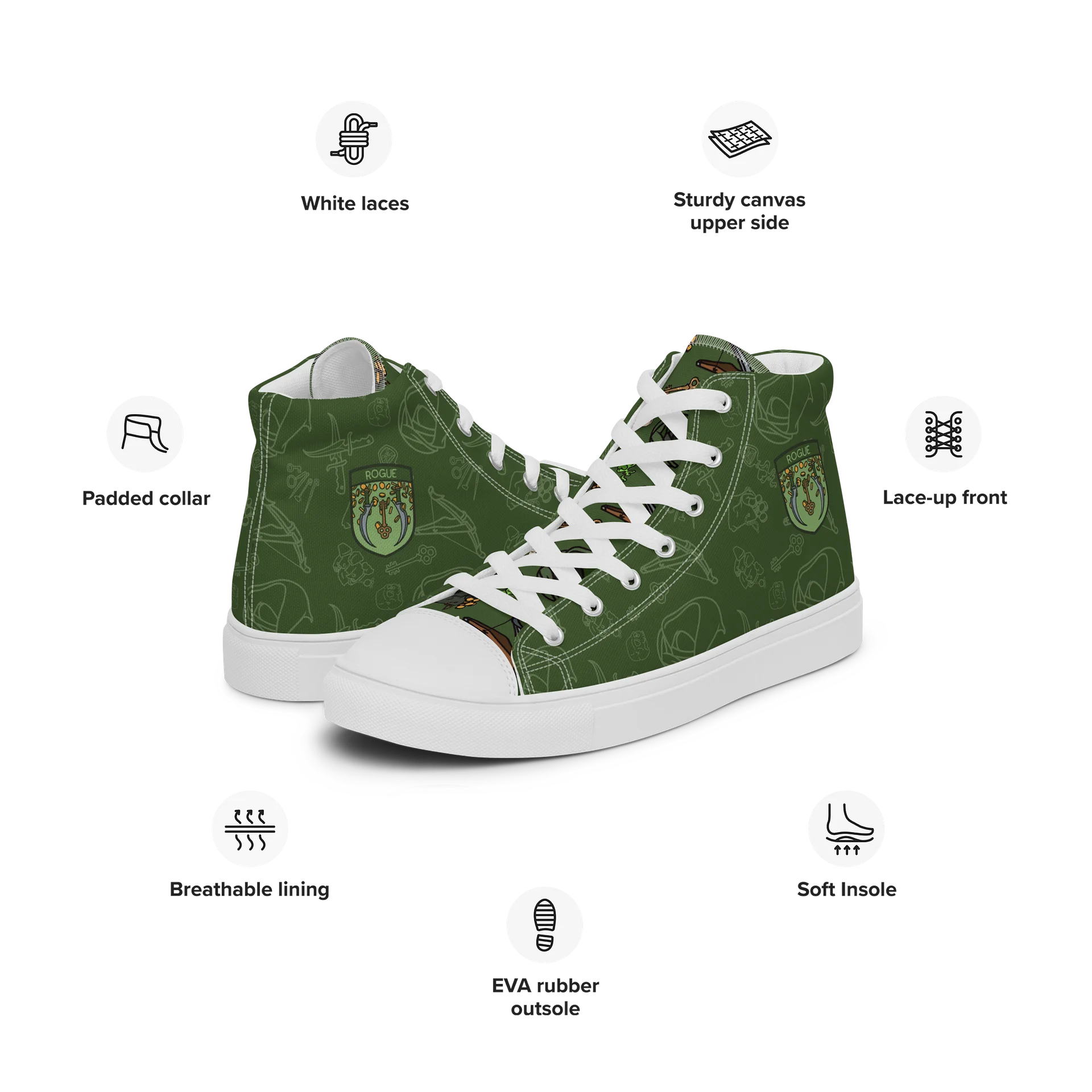 Womens Rogue High Tops product image (2)