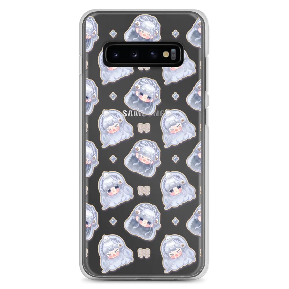 Blue - Clear Samsung® Case product image (2)