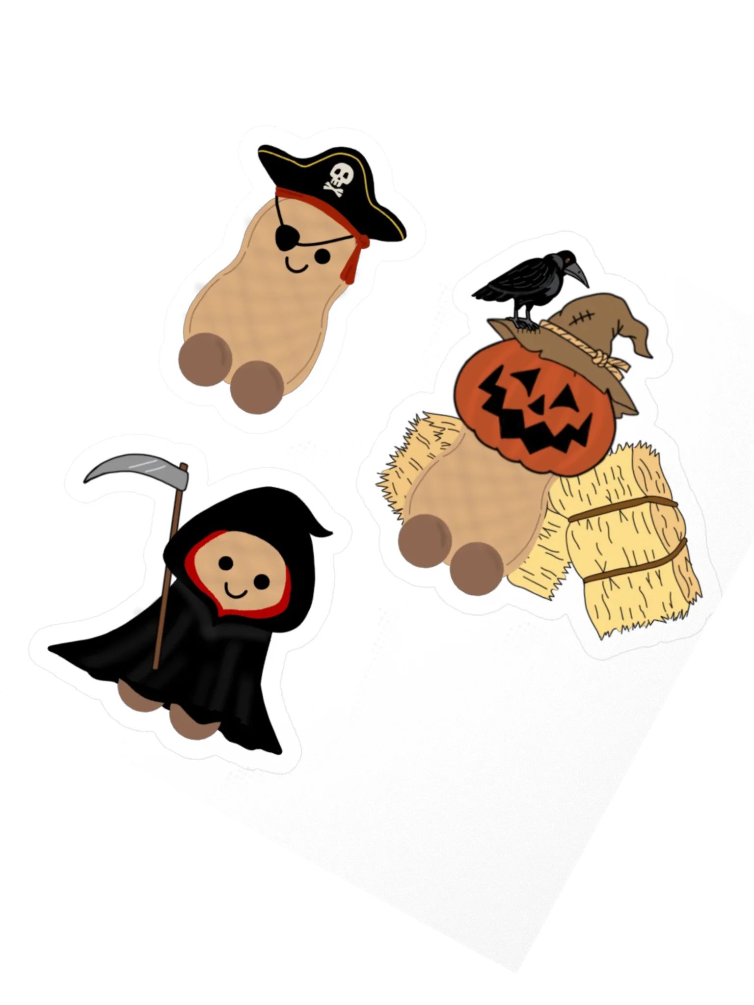 Dead Nuts Tell No Tales Stickers product image (2)