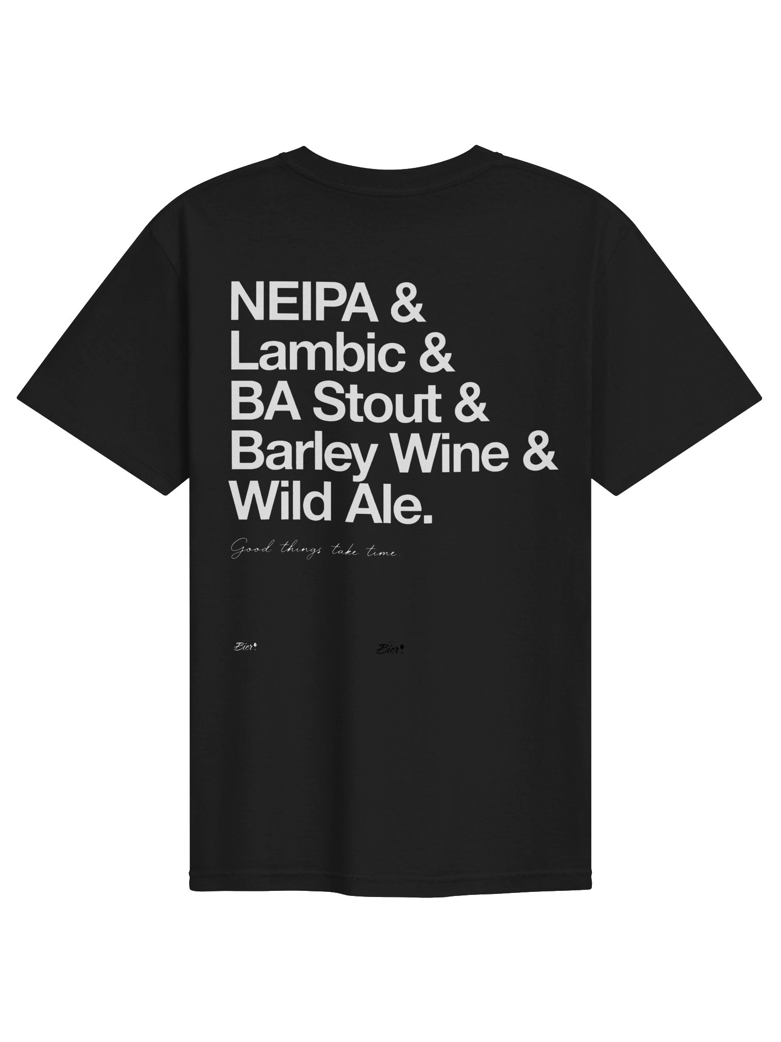 Good things take time Herren Premium Craftbeer T-Shirt product image (1)