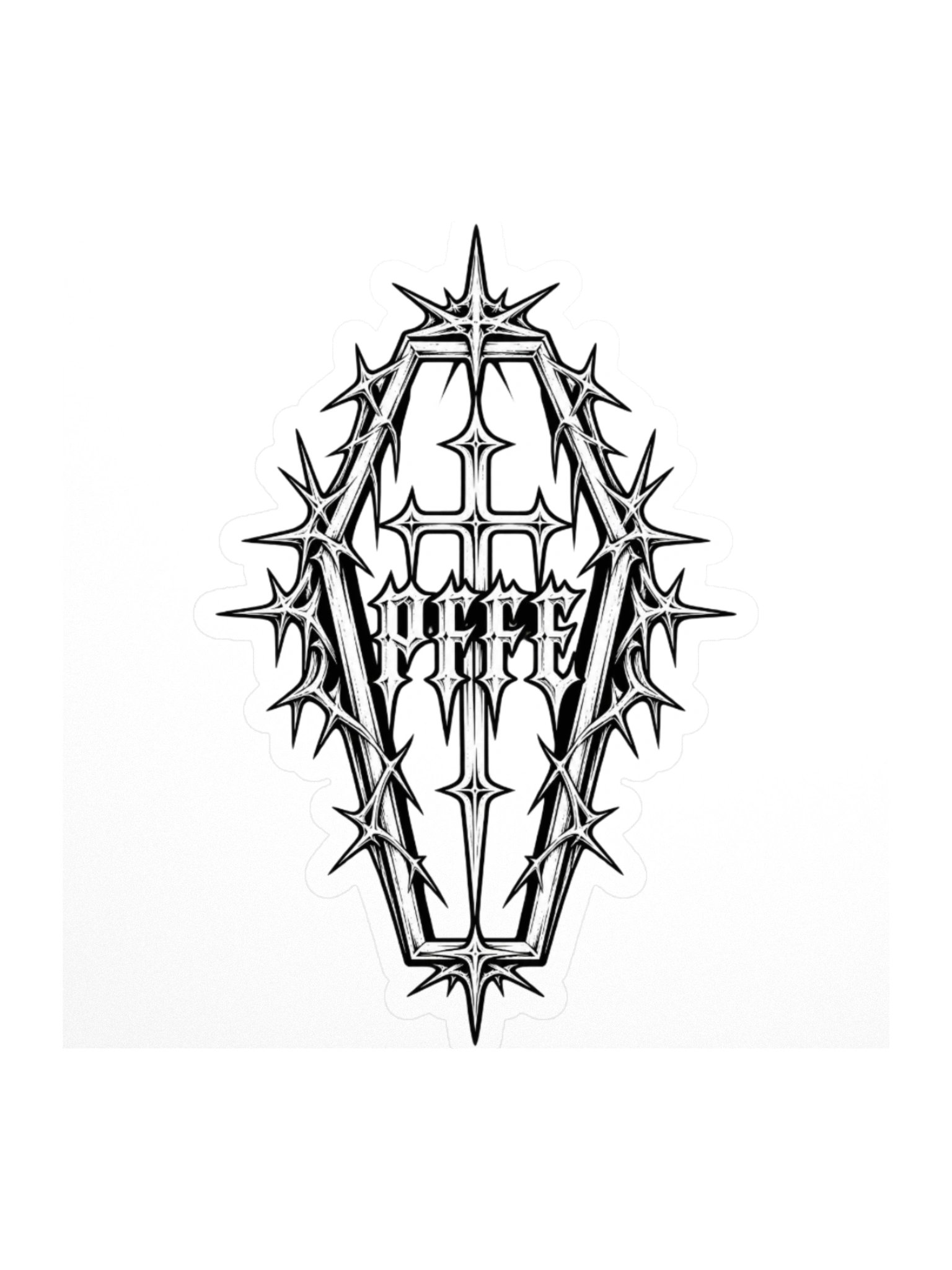 PFFE Coffin Sticker product image (4)