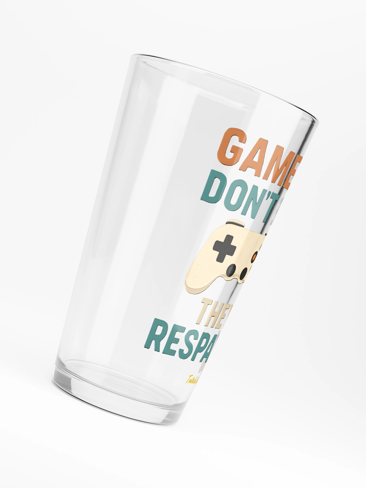 Gamers Don't Die - Glass product image (6)