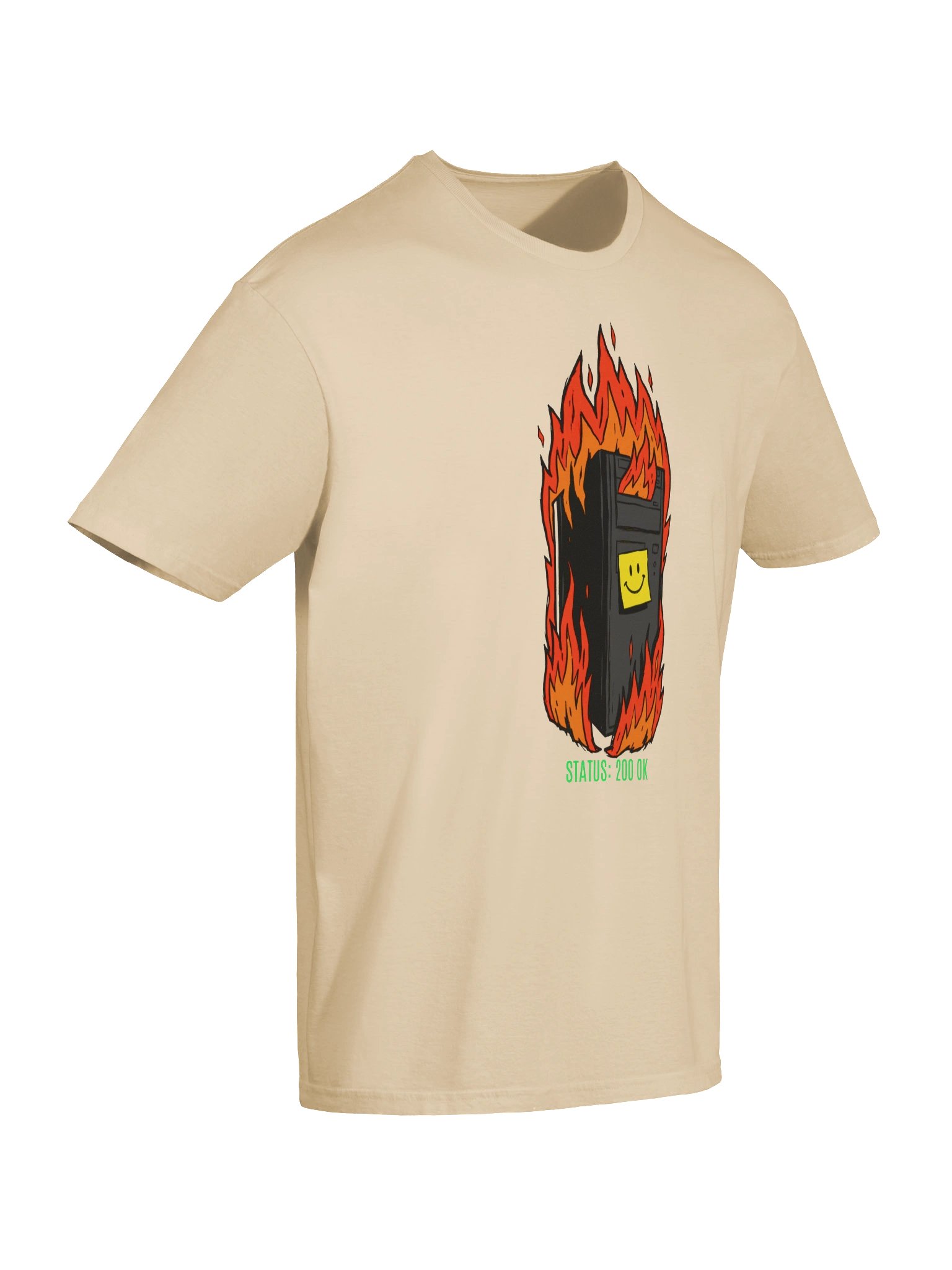 Camiseta "Status 200 OK" | Servidor en Llamas Humor Informático product image (2)