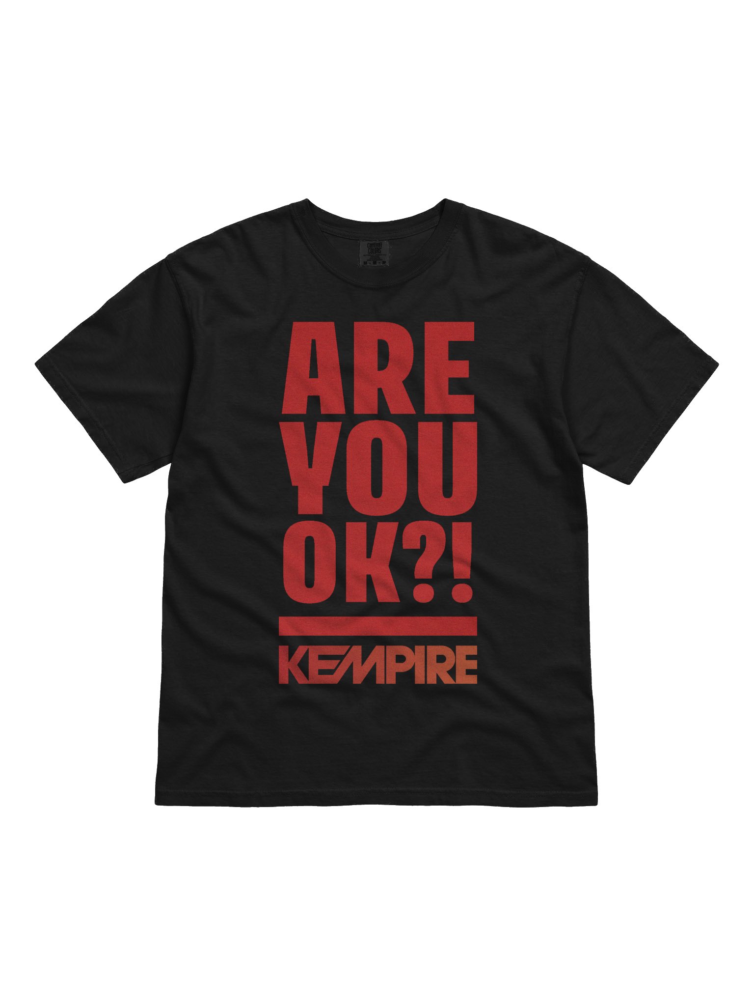 Are You Ok? Tee (Red) product image (2)