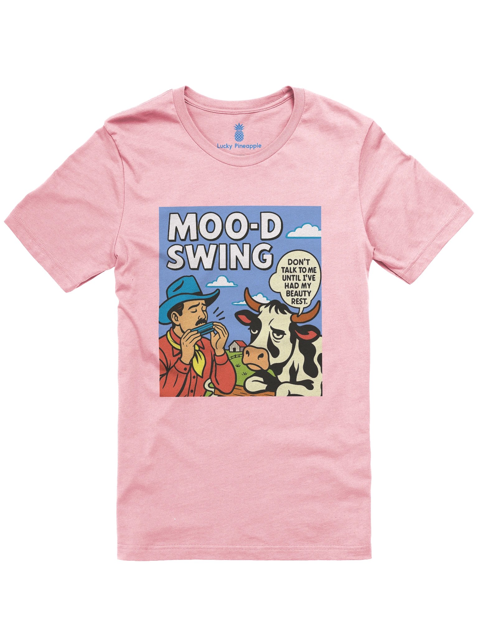 Mood Swing Cow Texas Concert Tee Fit Unisex T-Shirt product image (61)