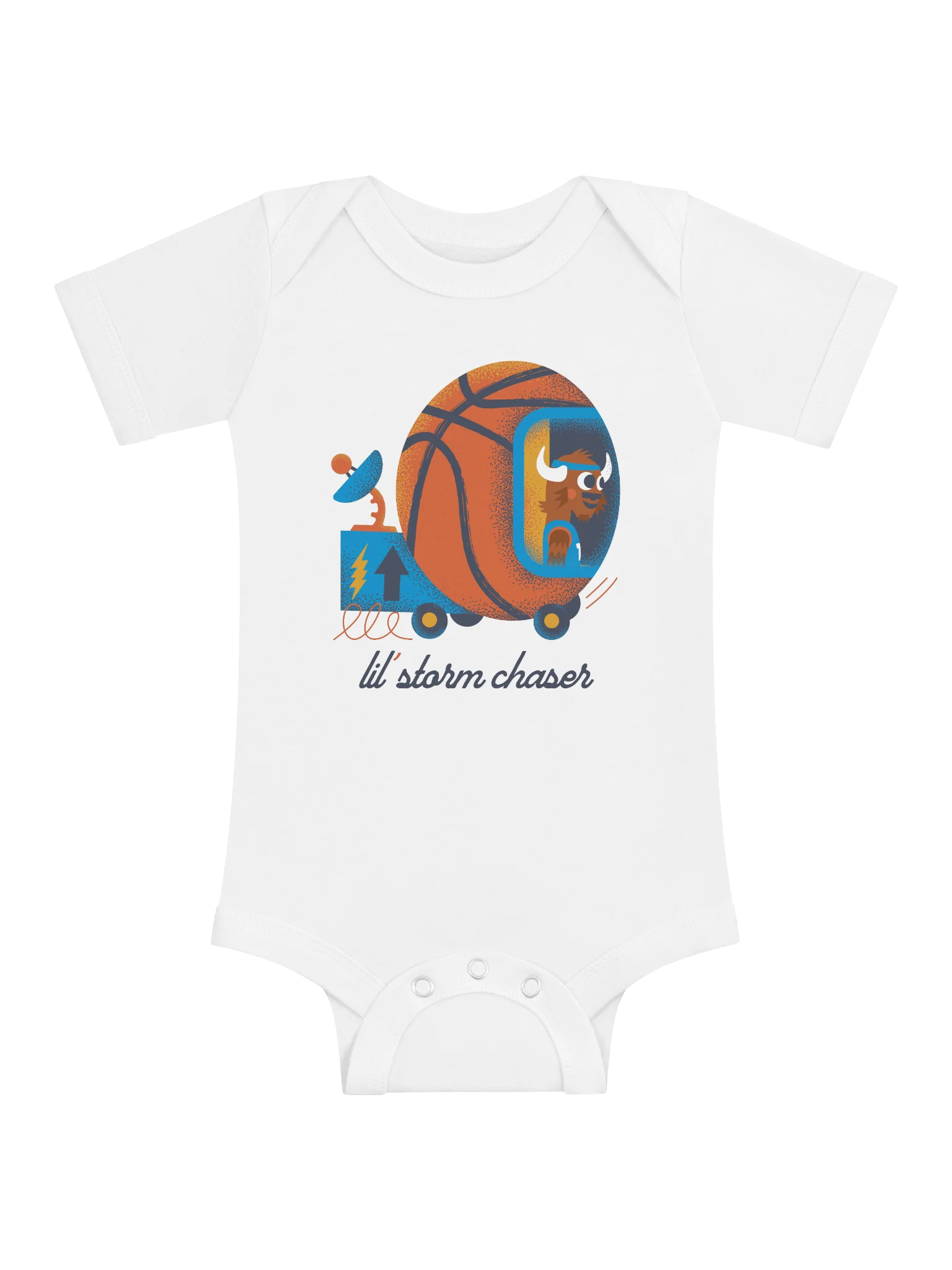 Lil' Storm Chaser Thunder Onesie product image (1)