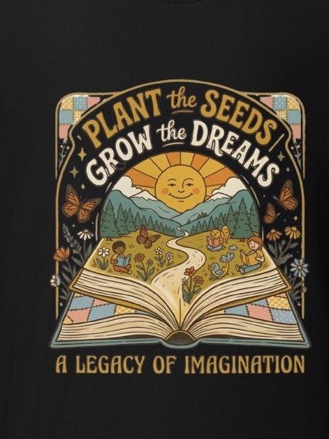 The Imagination Tribute Tee (+$5 Donated to Dolly’s Imagination Library) product image (1)