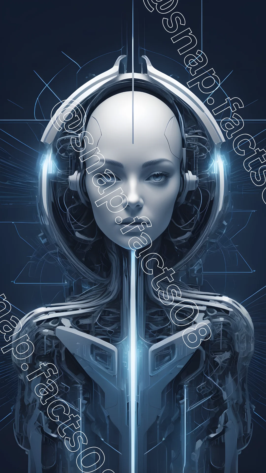 Synth Goddess – Elegance in Code product image (1)