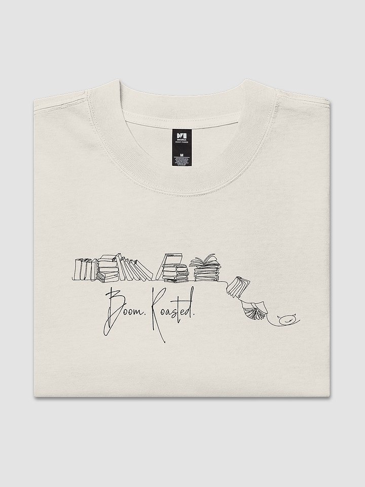 Bookshelf Roast Oversized Faded Tee product image (1)