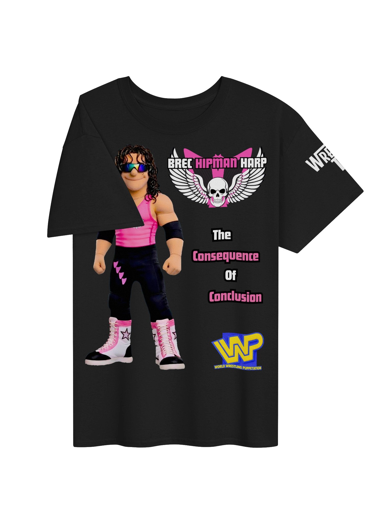 Brec Hipman Harp tee V1 w/ Sleeve print product image (3)