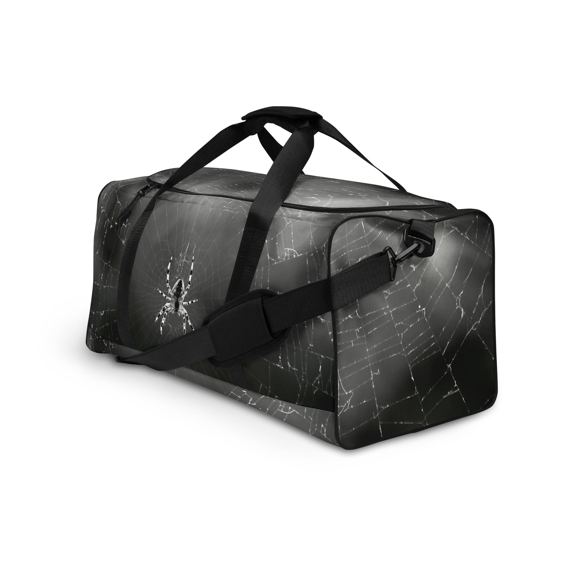 Travel bag - Spider in the web, monochrome product image (4)