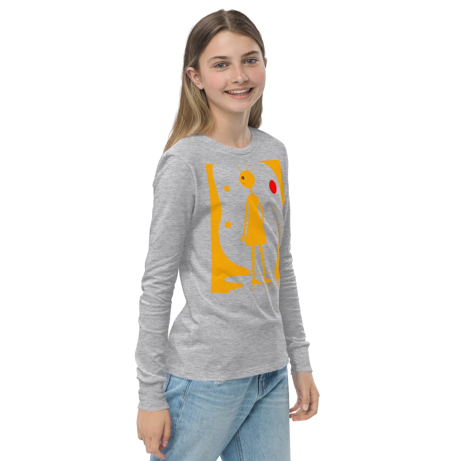 Bella+Canvas Youth Long Sleeve T-Shirt product image (4)