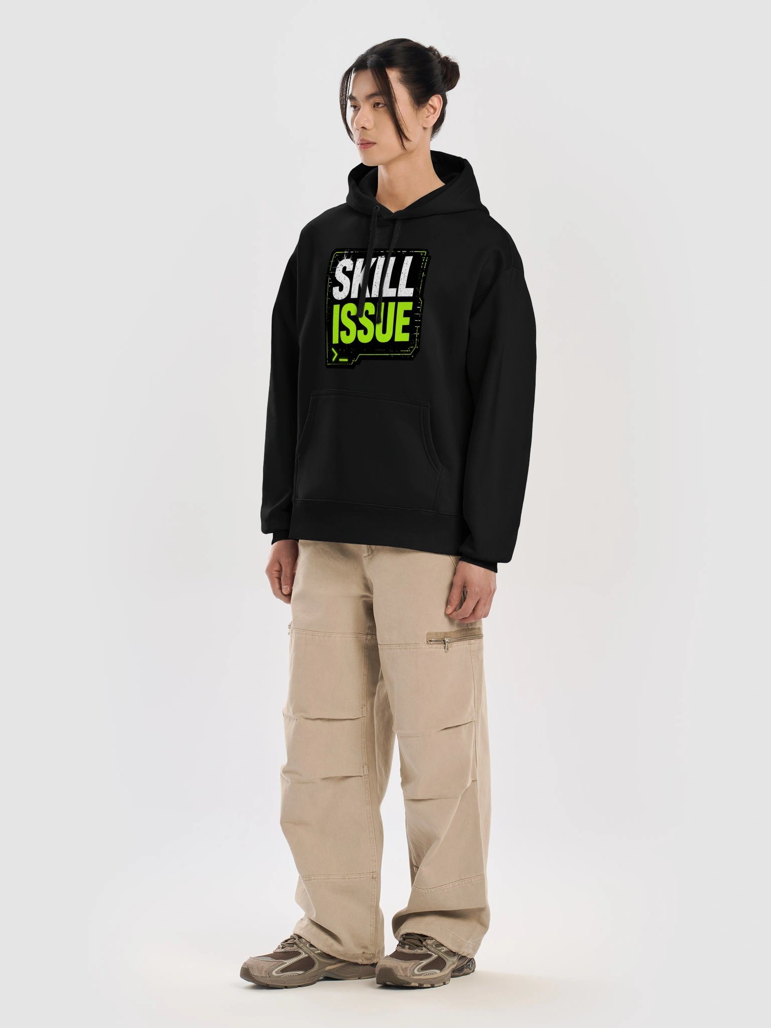 Skill Issue Neon Hoodie product image (7)