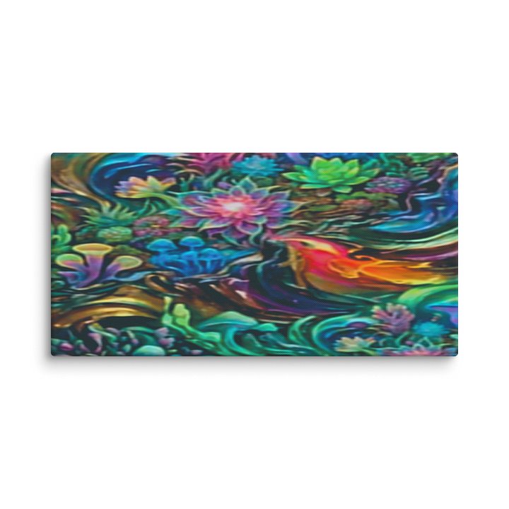 Bioluminescent Cradle - Wrapped Canvas product image (1)