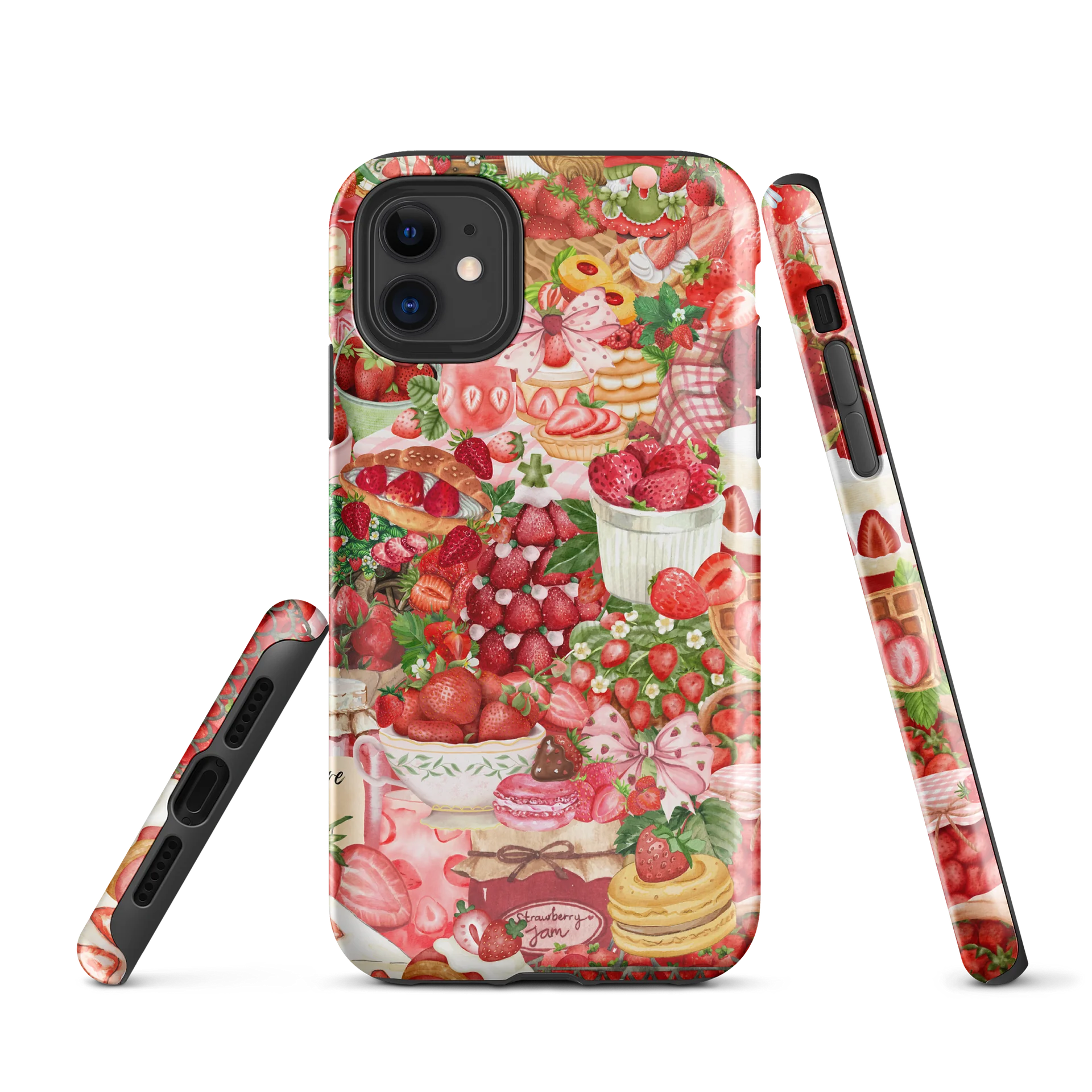 Sweet Strawberry Dessert Dreamy Phone Case product image (1)