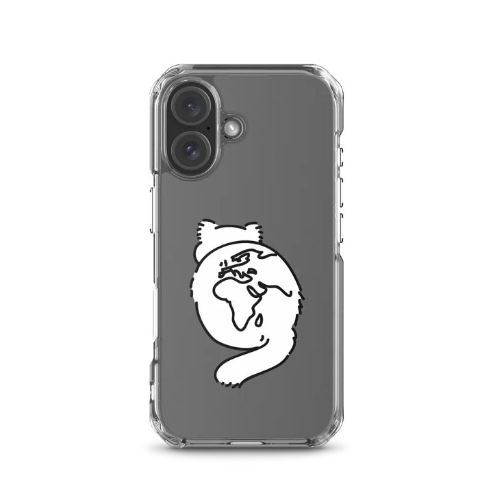 Planet Manul Africa & Europe - Clear iPhone Case product image (23)