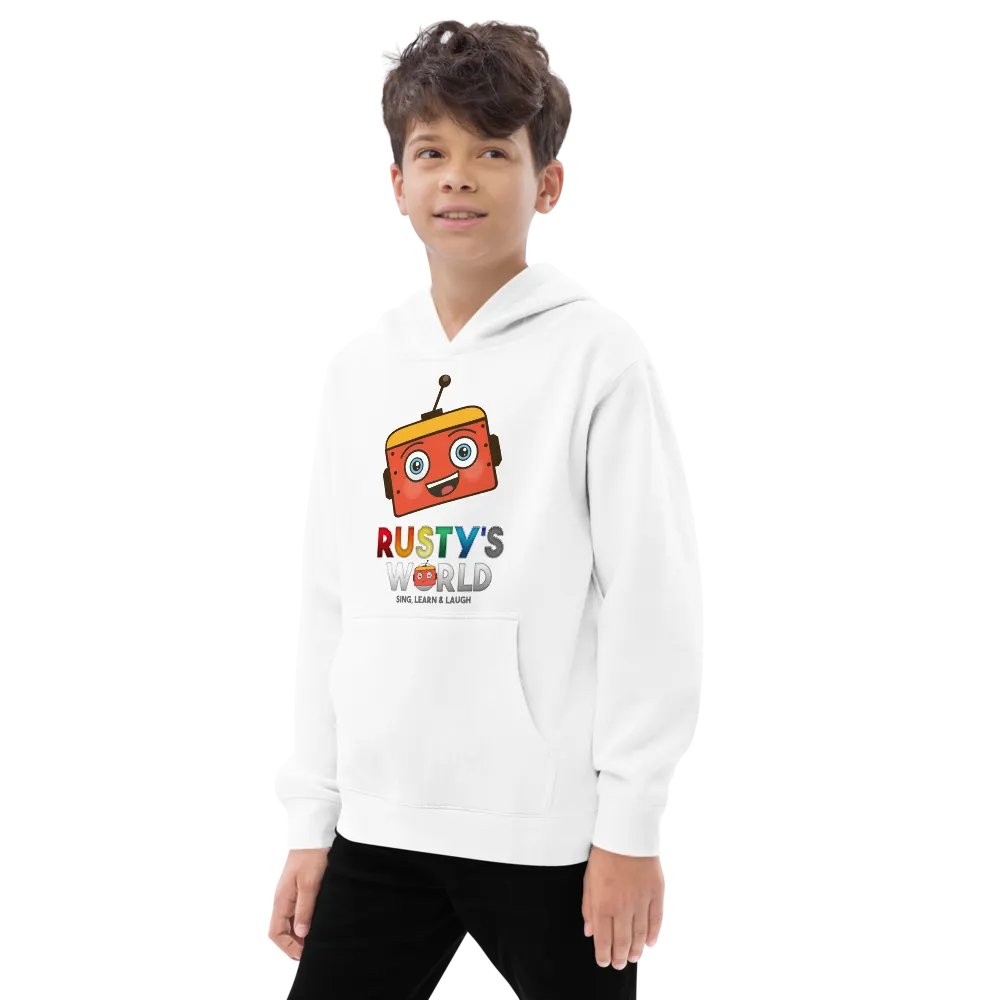 Rusty's World Fleece Pullover – Featuring Leo & Rusty product image (3)
