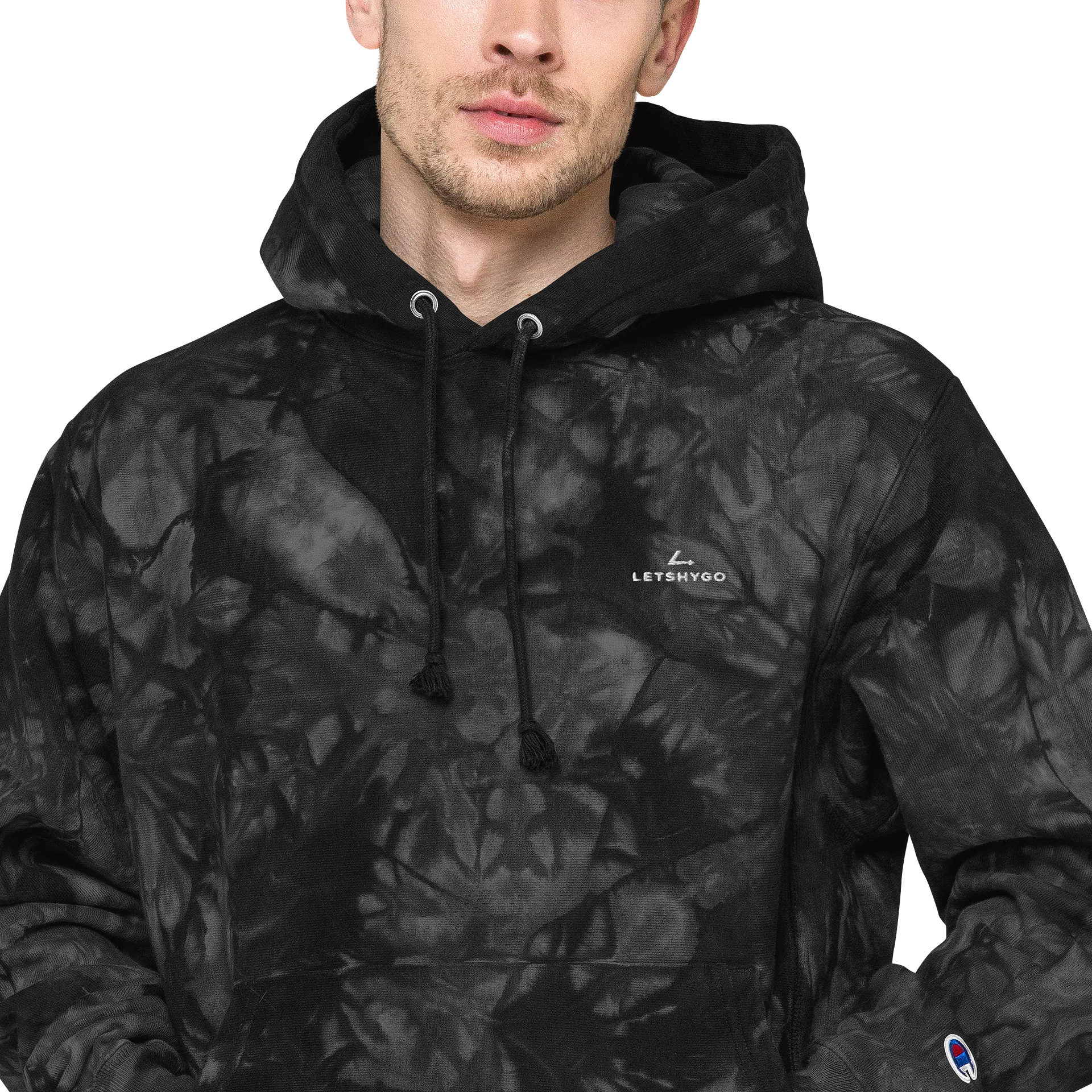 (USA) LETSHYGO Chammmpion Tie-Dye Hoodie product image (8)