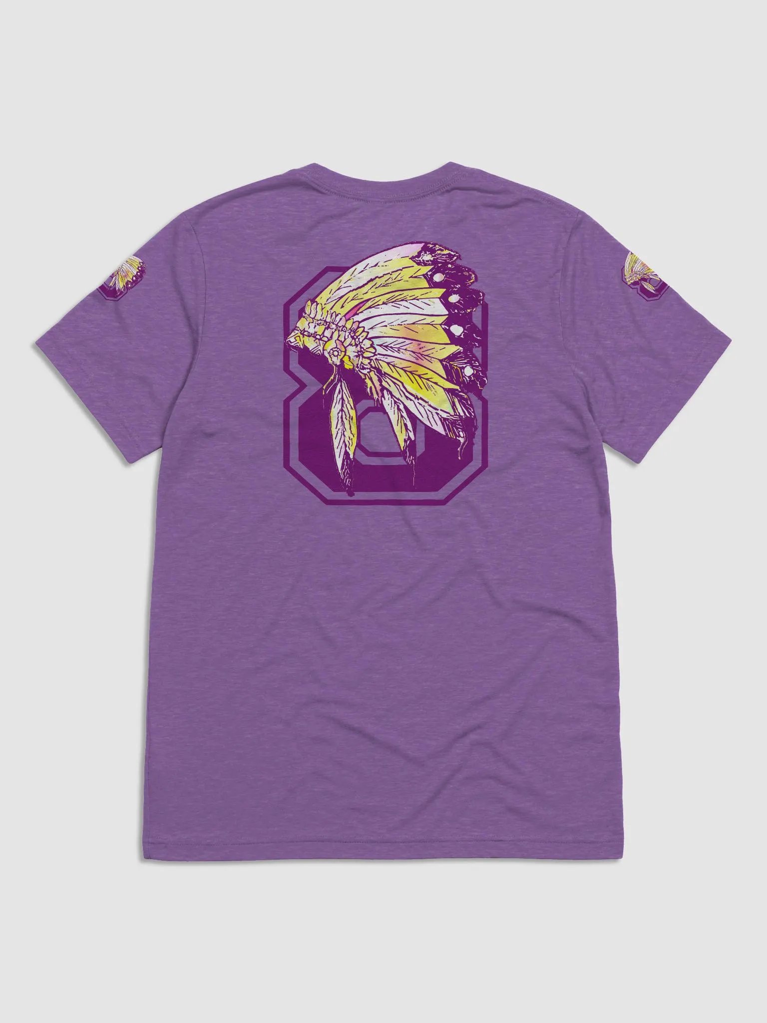 Feathered Dreams - PURPLE | Triblend Tee product image (2)