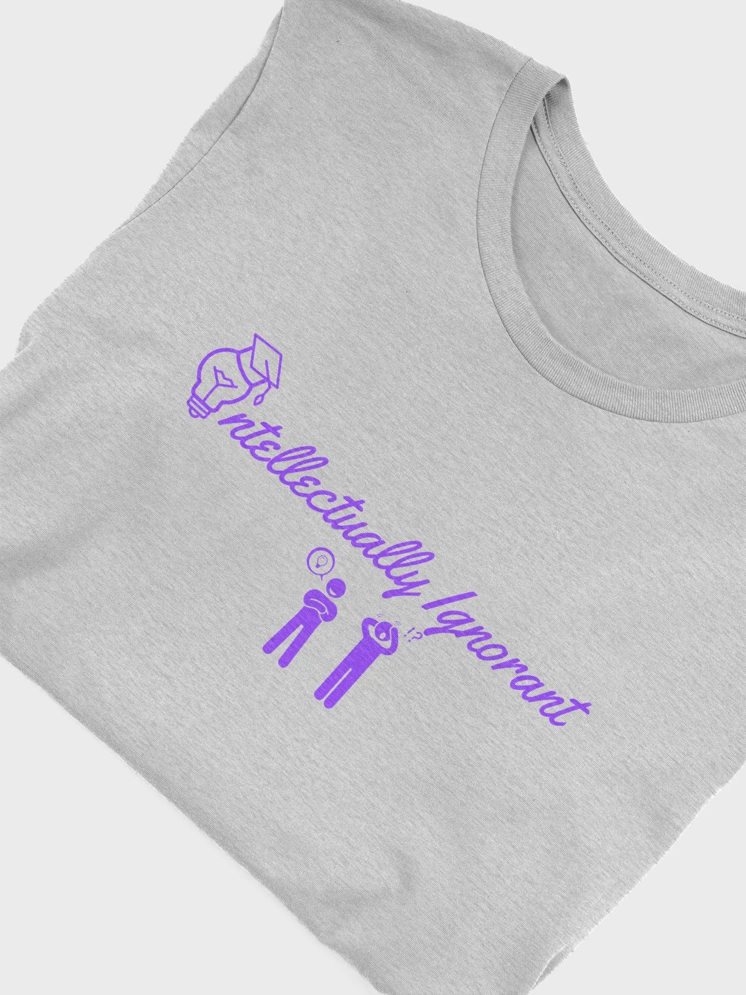 Intellectually Ignorant ( Purple Logo) Tee Shirt product image (28)