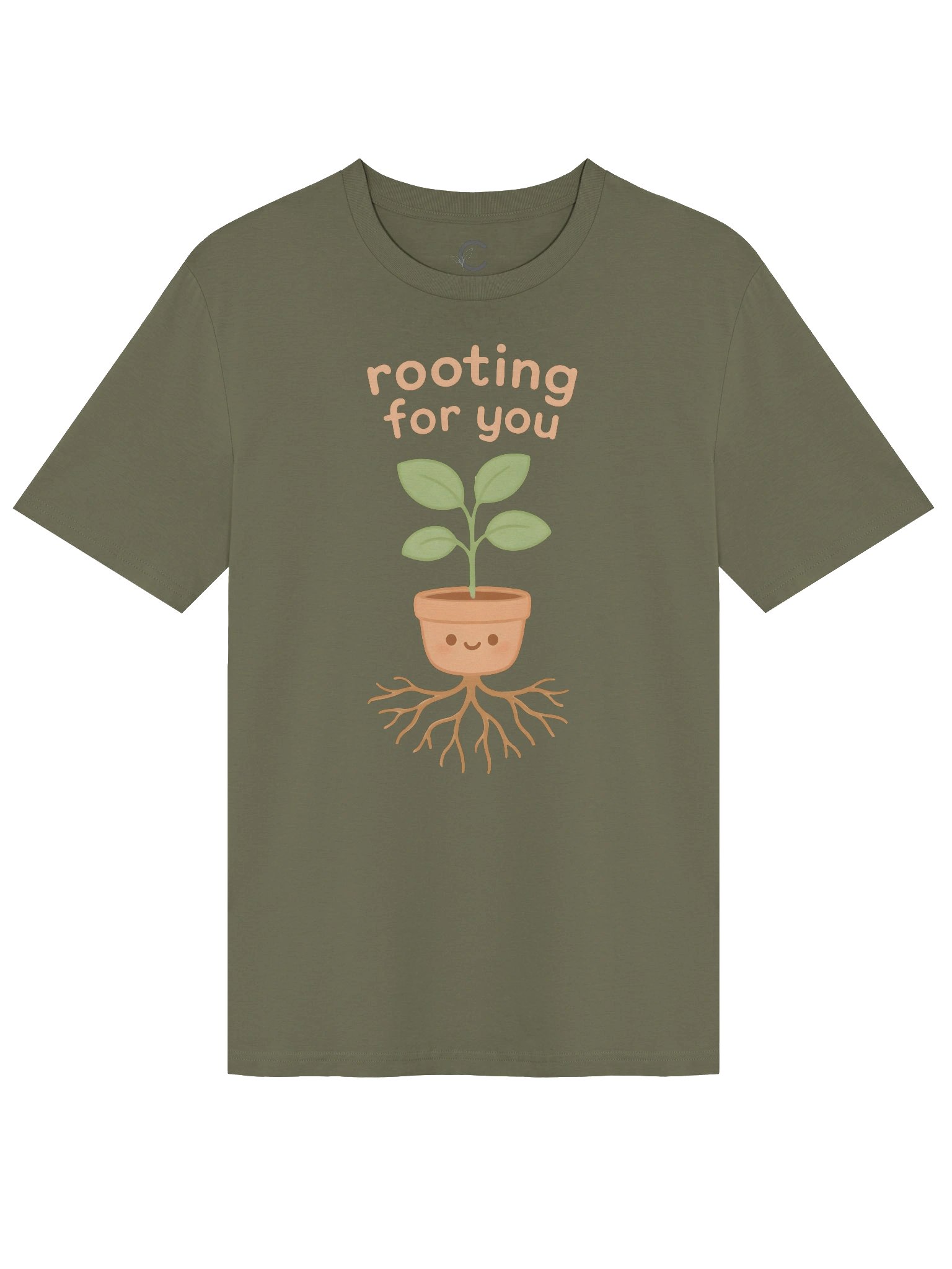 Good Clean Fun: "Rooting For You" Organic T-Shirt product image (2)