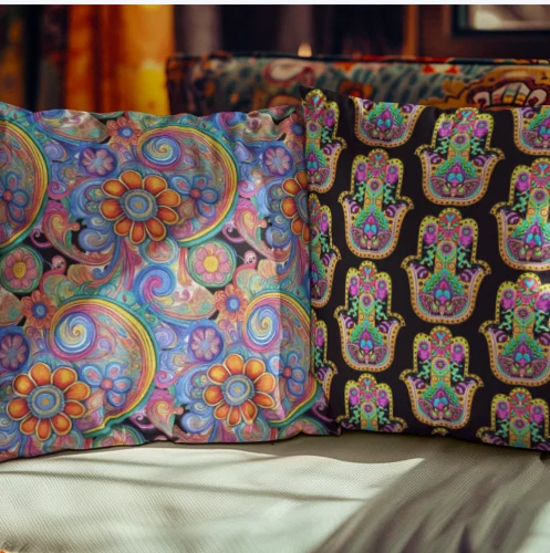 Pattern Play - Reversible Pillows