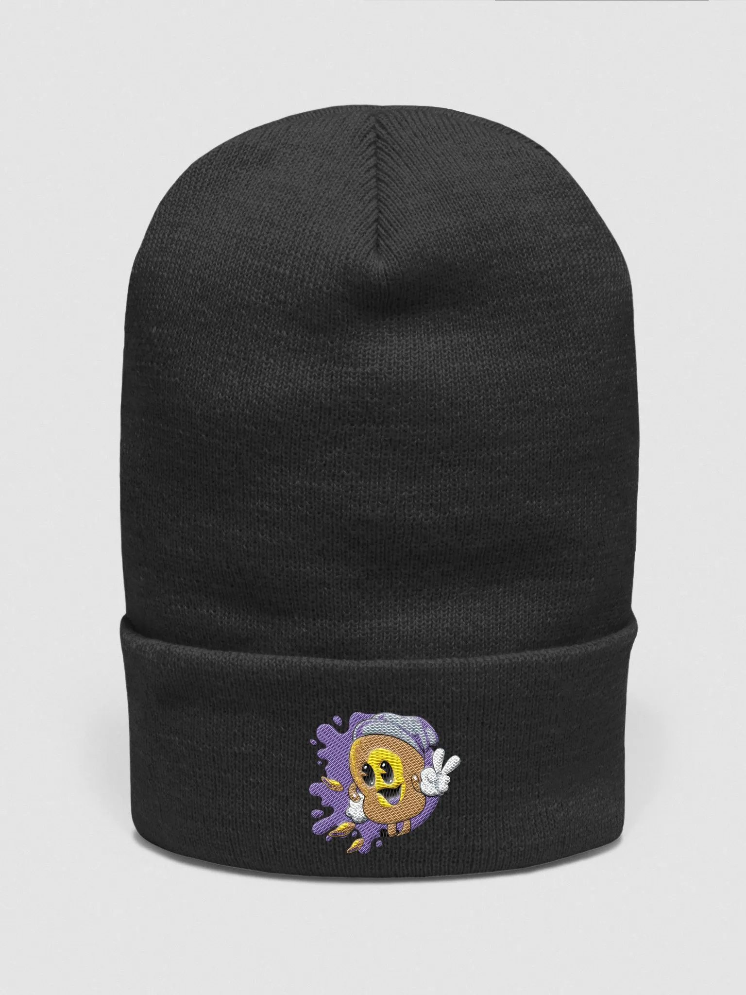 CLEAN PURPLE FIG BEANIE product image (3)