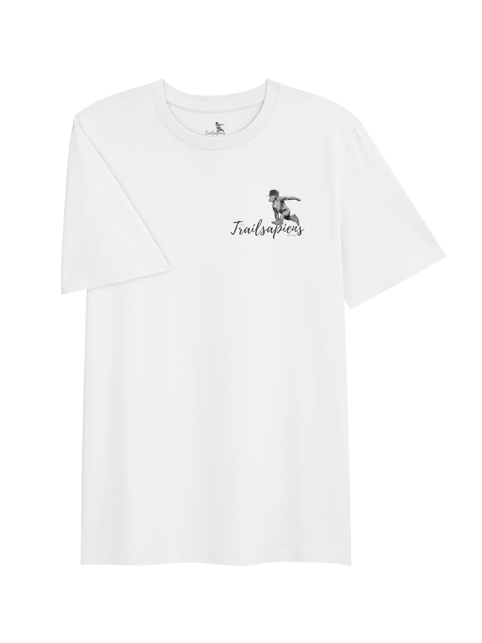 ECO-Friendly & Organic Premium Quality T-shirt with Trailsapiens logo (Midweight fabric (5.3 oz) product image (4)